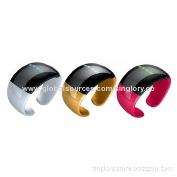 Bluetooth Bracelet Speakers with Smart Watch, 2.4GHz Working Frequency